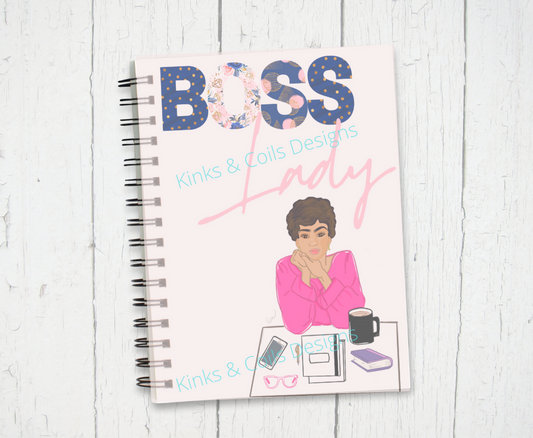 Boss Lady Desk Spiral Notebook