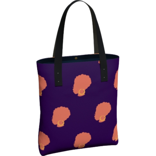 Afro Profile Urban Tote