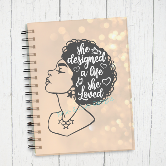 Loving Life Spiral Notebook