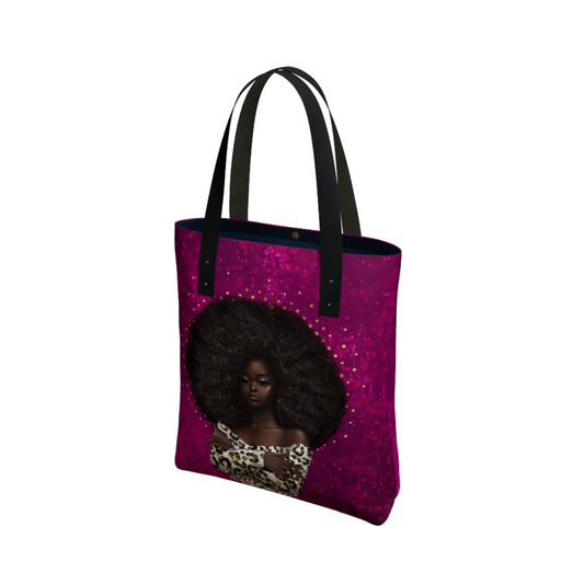 Afro Words Urban Tote