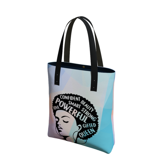 Queen Geometric Urban Tote