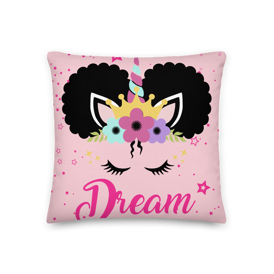 Afro Unicorn Dream Pillow