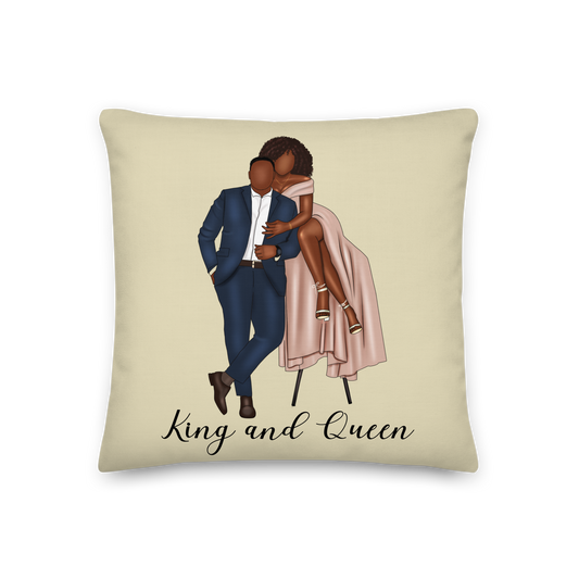 King and Queen Pillow