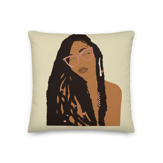 Locs Lady Pillow