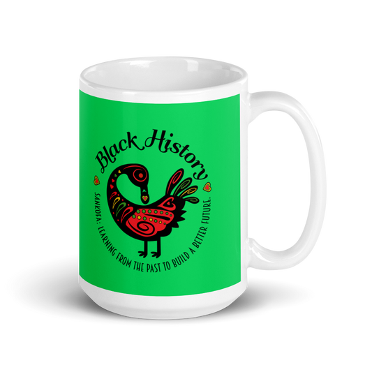 Black History Green Mug